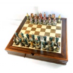 Country of Turkey theme chess pieces