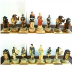 Rome&Greece War theme chess pieces