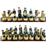Napoleon & Wellington theme chess pieces