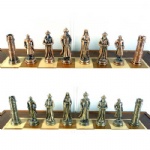 smaller size Crusades theme international chess set