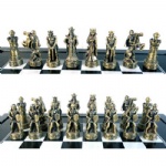 smaller size Ambassador Mission theme international chess set
