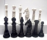 Rome pillar theme chess design
