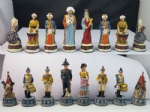 Greece & Arabia theme chess design
