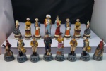 Greece & Arabia theme chess design