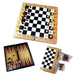 wooden international chess set